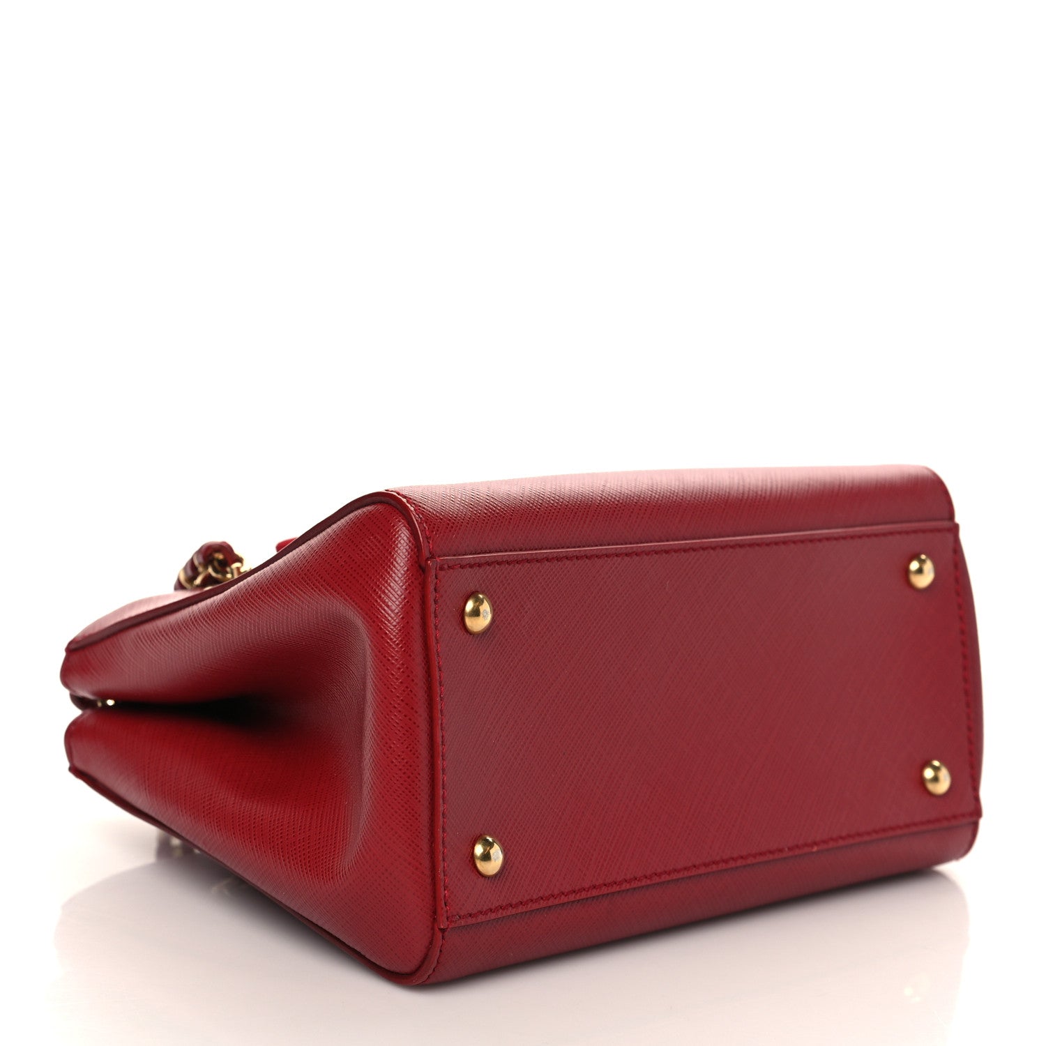 Salvatore Ferragamo Printed Calfskin Mini Melike Shoulder Bag Rosso 3 of 5