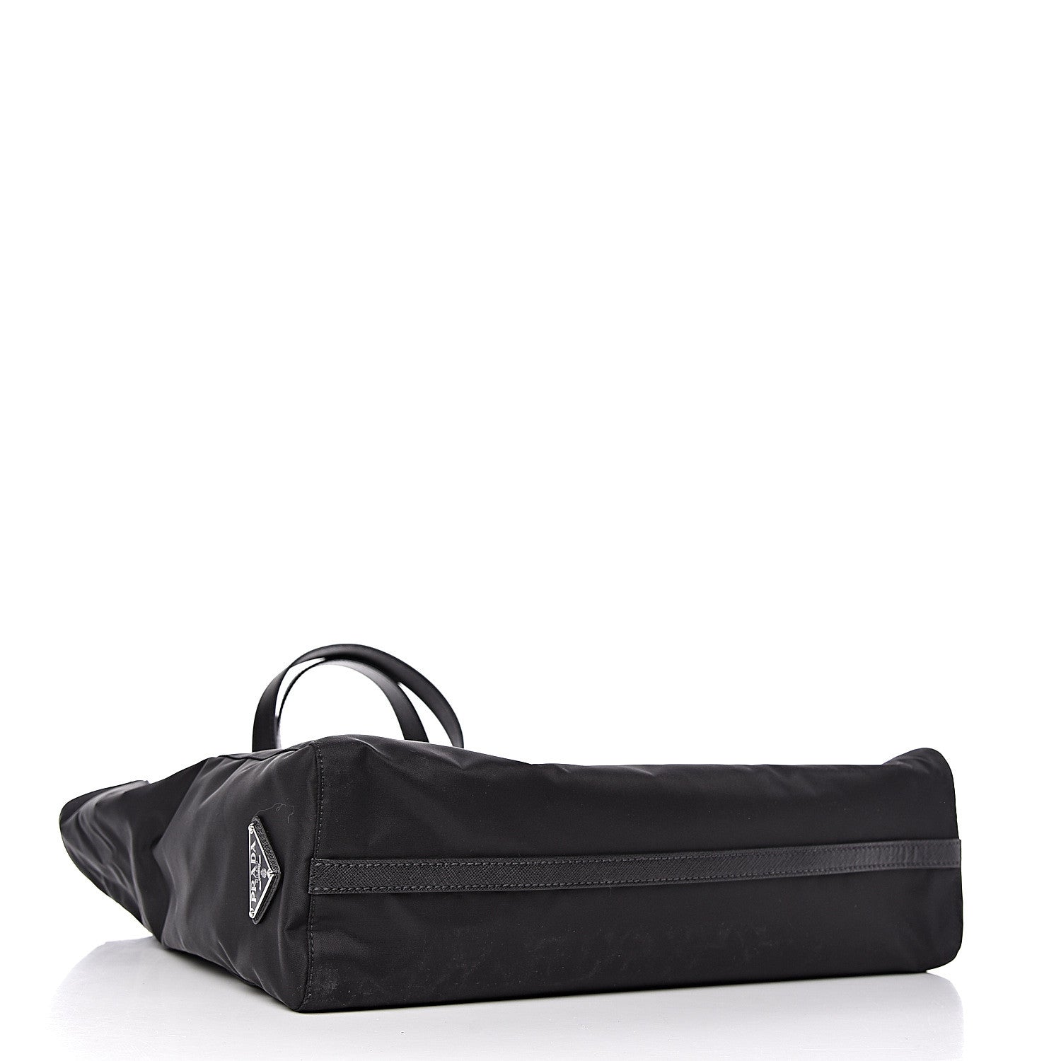 Prada X JAMES JEAN Tessuto Nylon Patch Shopping Tote Black 5 of 11