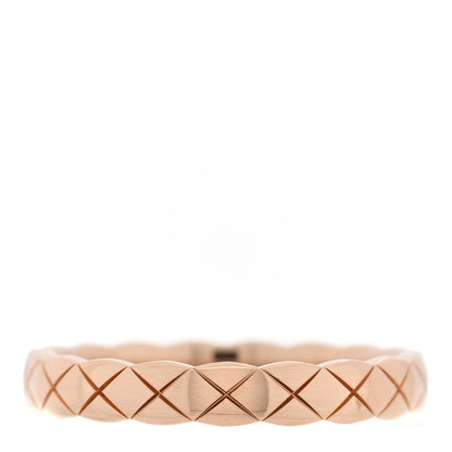 Chanel 18K Beige Gold Mini Coco Crush Ring 54 7 1 of 4