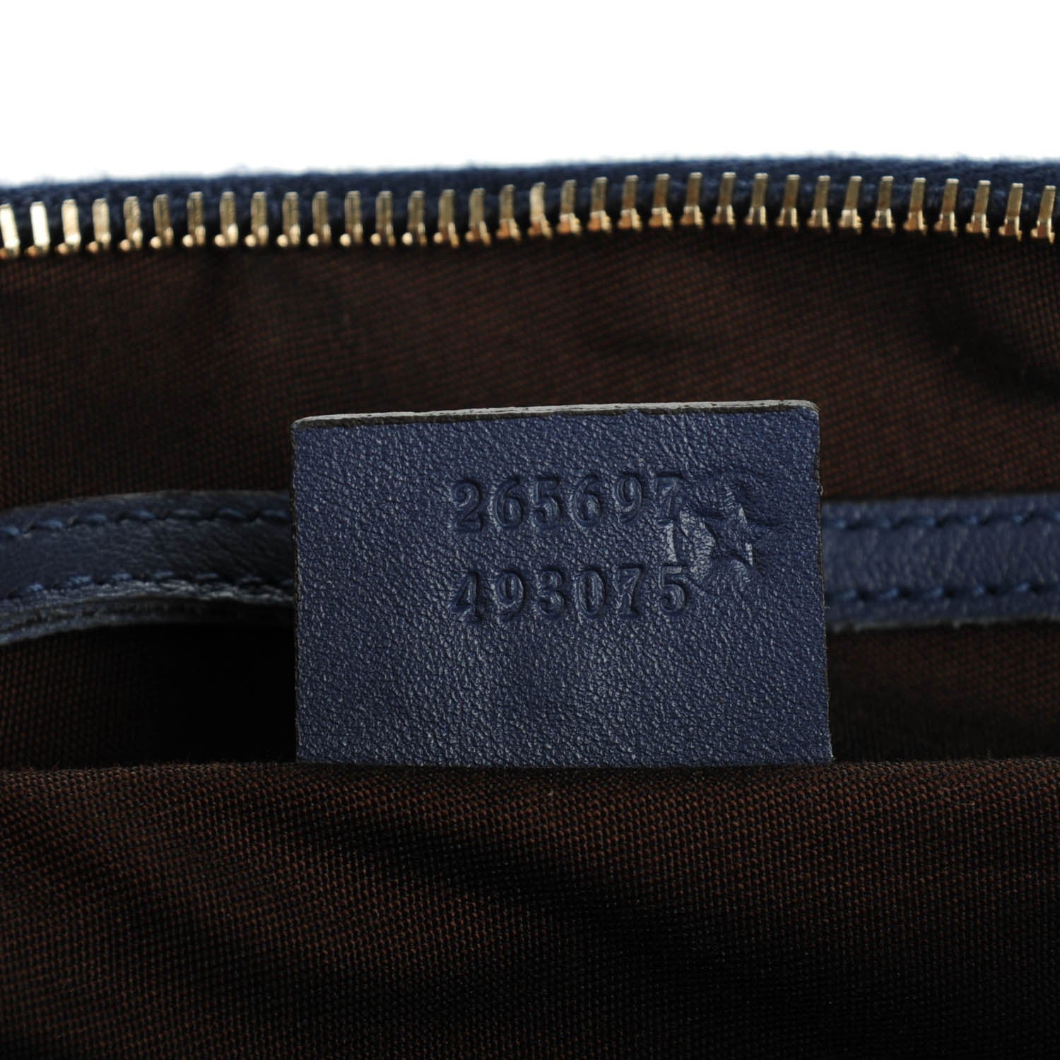 Gucci Guccissima Medium Joy Boston Blue 7 of 9