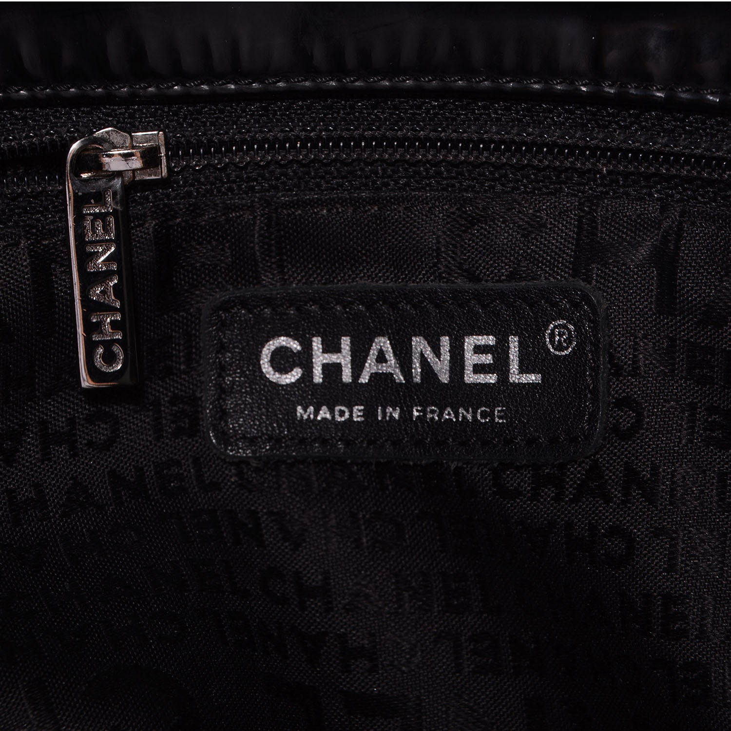 Chanel Vinyl XL Coco Cabas Black 7 of 7