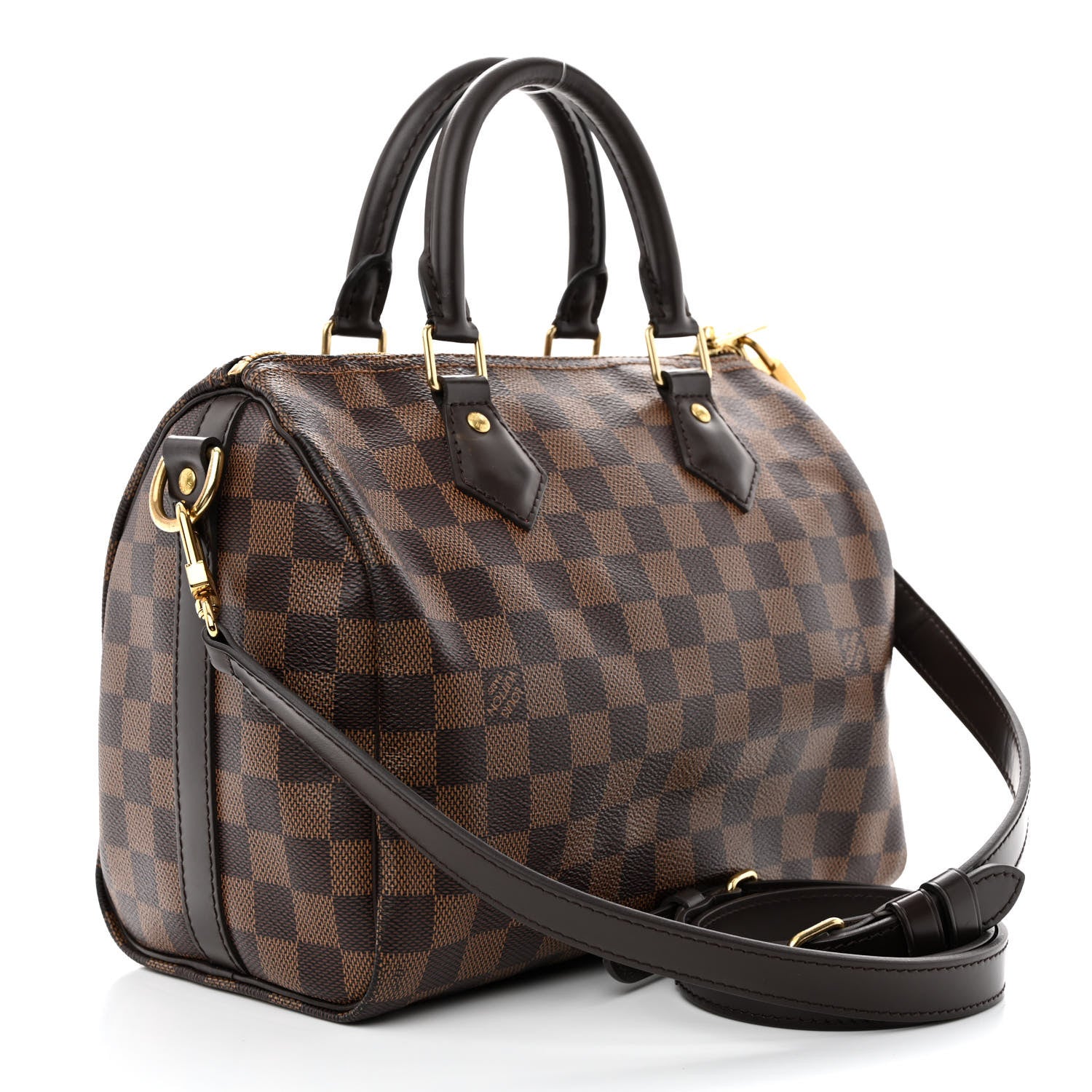 Louis Vuitton Damier Ebene Speedy Bandouliere 25 3 of 16
