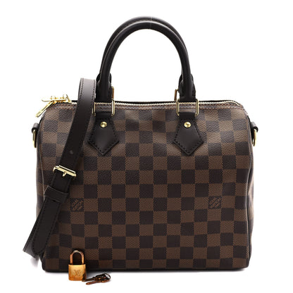 Louis Vuitton Damier Ebene Speedy Bandouliere 25 1 of 8