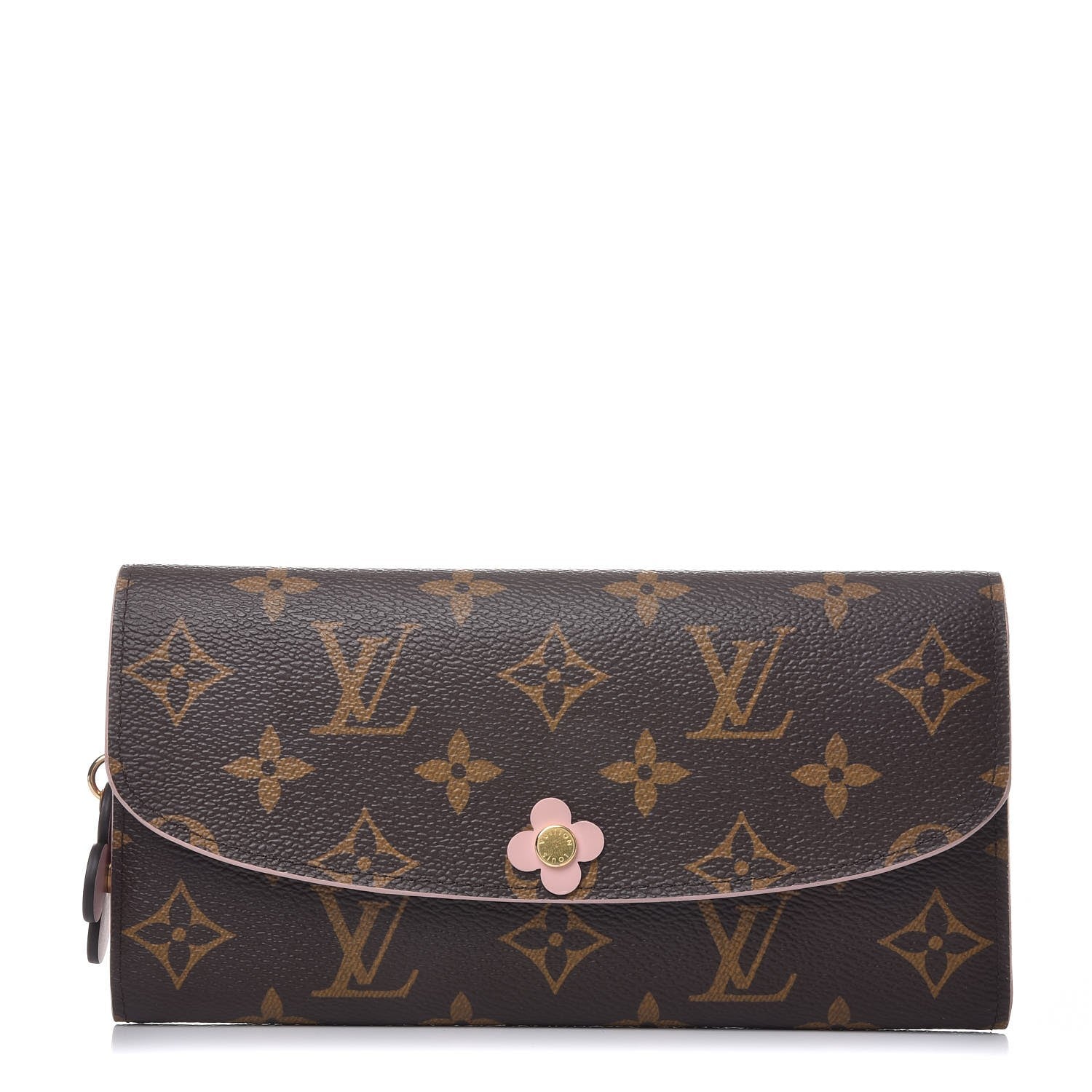 Louis Vuitton Monogram Bloom Flower Emilie Wallet 1 of 7