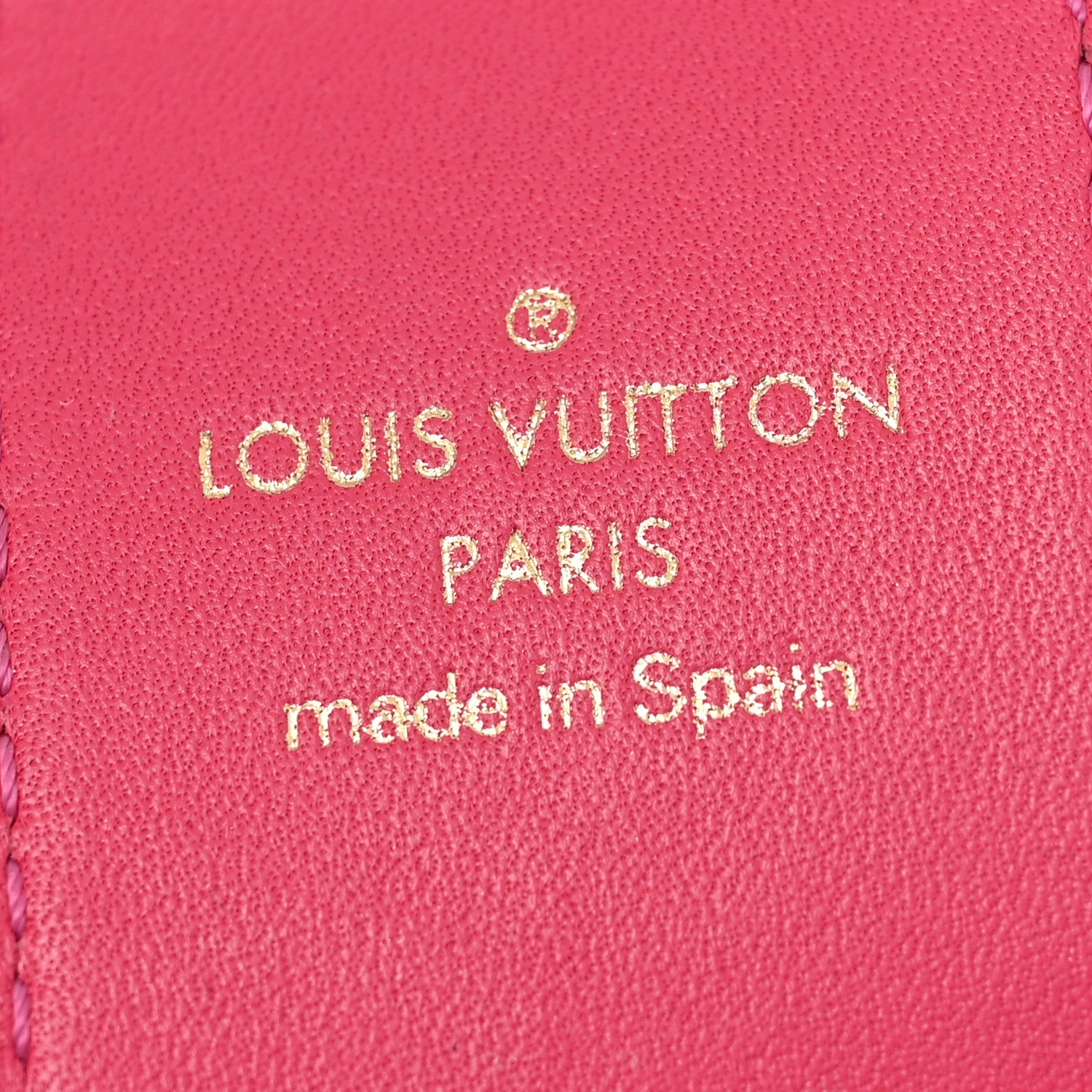 Louis Vuitton Monogram Bandouliere Shoulder Strap Hot Pink 4 of 5