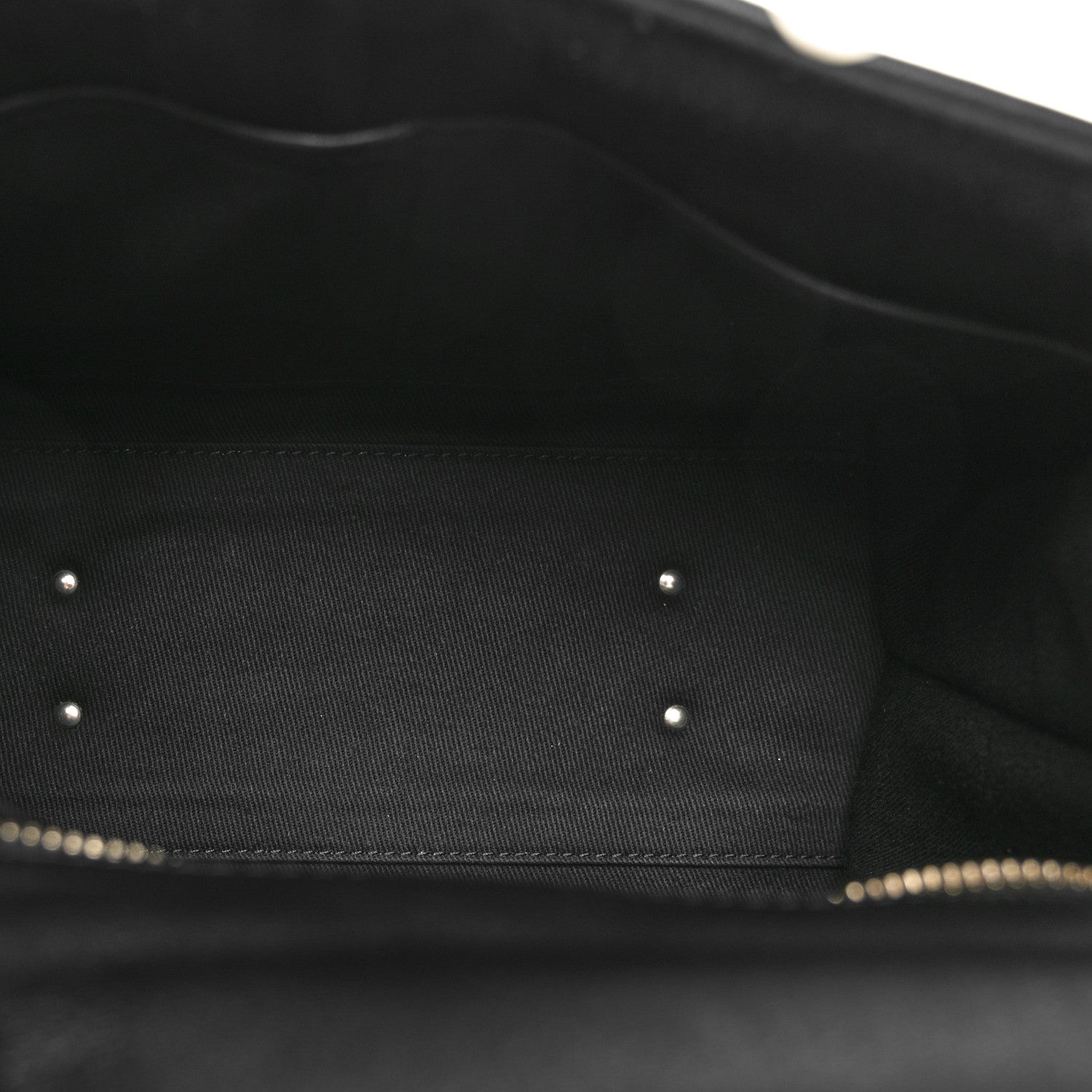 Valentino Garavani Nappa Medium Polka Dot Candystud Top Handle Bag Black White 5 of 9