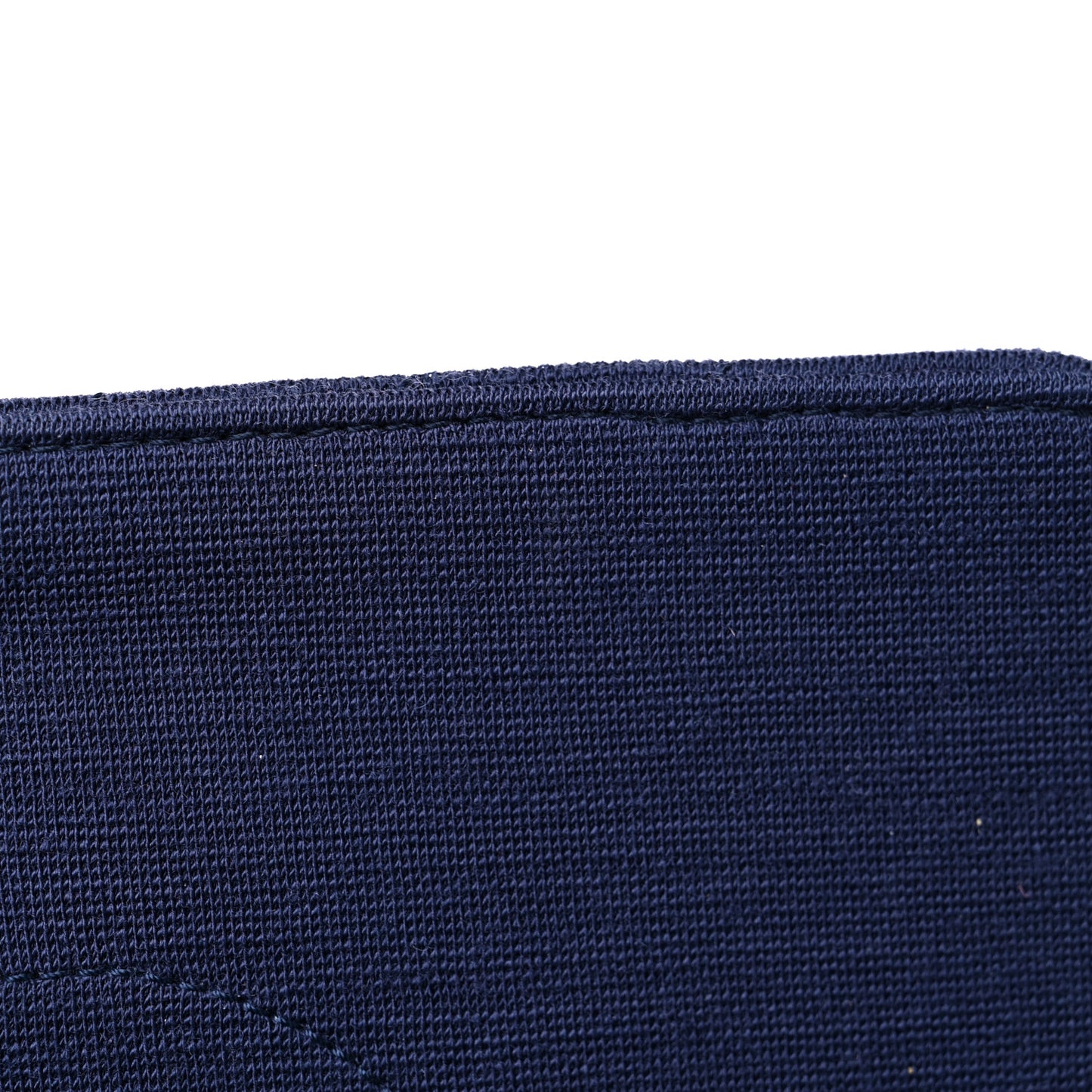 Jersey Chevron Quilted Small Trendy CC Dual Handle Flap Bag Navy Blue