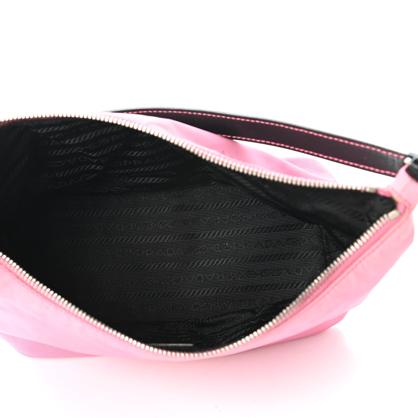 Tessuto Nylon Pochette Bag Begonia