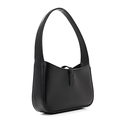Saint Laurent Smooth Calfskin Le 5 A 7 Mini Hobo Black 3 of 10