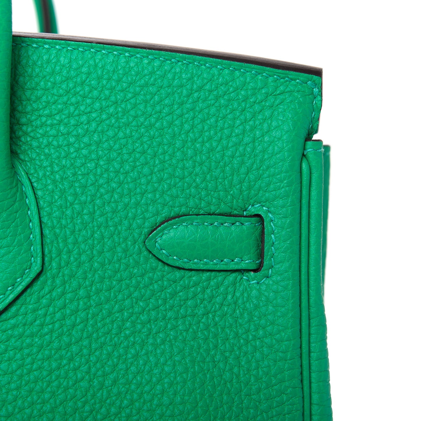 Togo Verso Birkin 25 Menthe Vert Bosphore