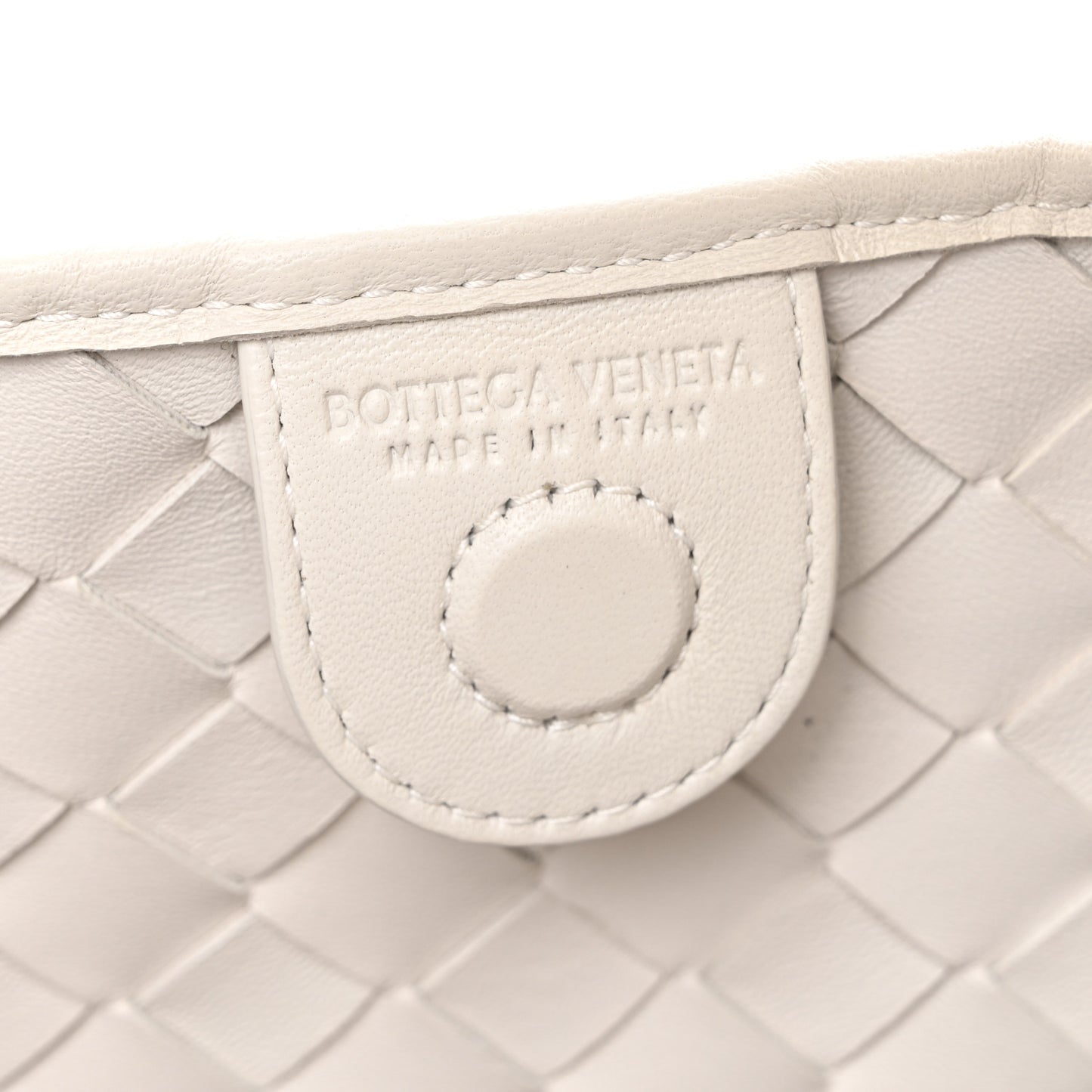 Nappa Intrecciato Sardine Bag Chalk