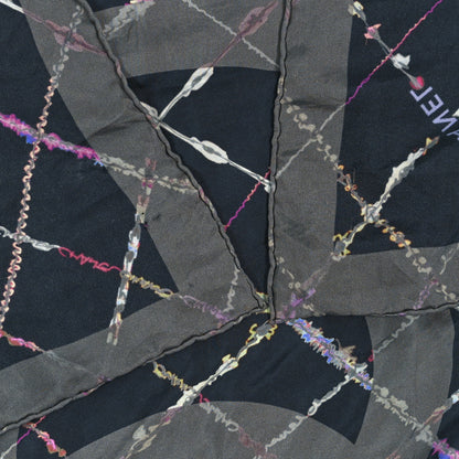 Chanel Silk CC Logo Square Scarf Multicolor 3 of 3