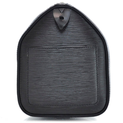 Louis Vuitton Epi Speedy 25 Black 4 of 11