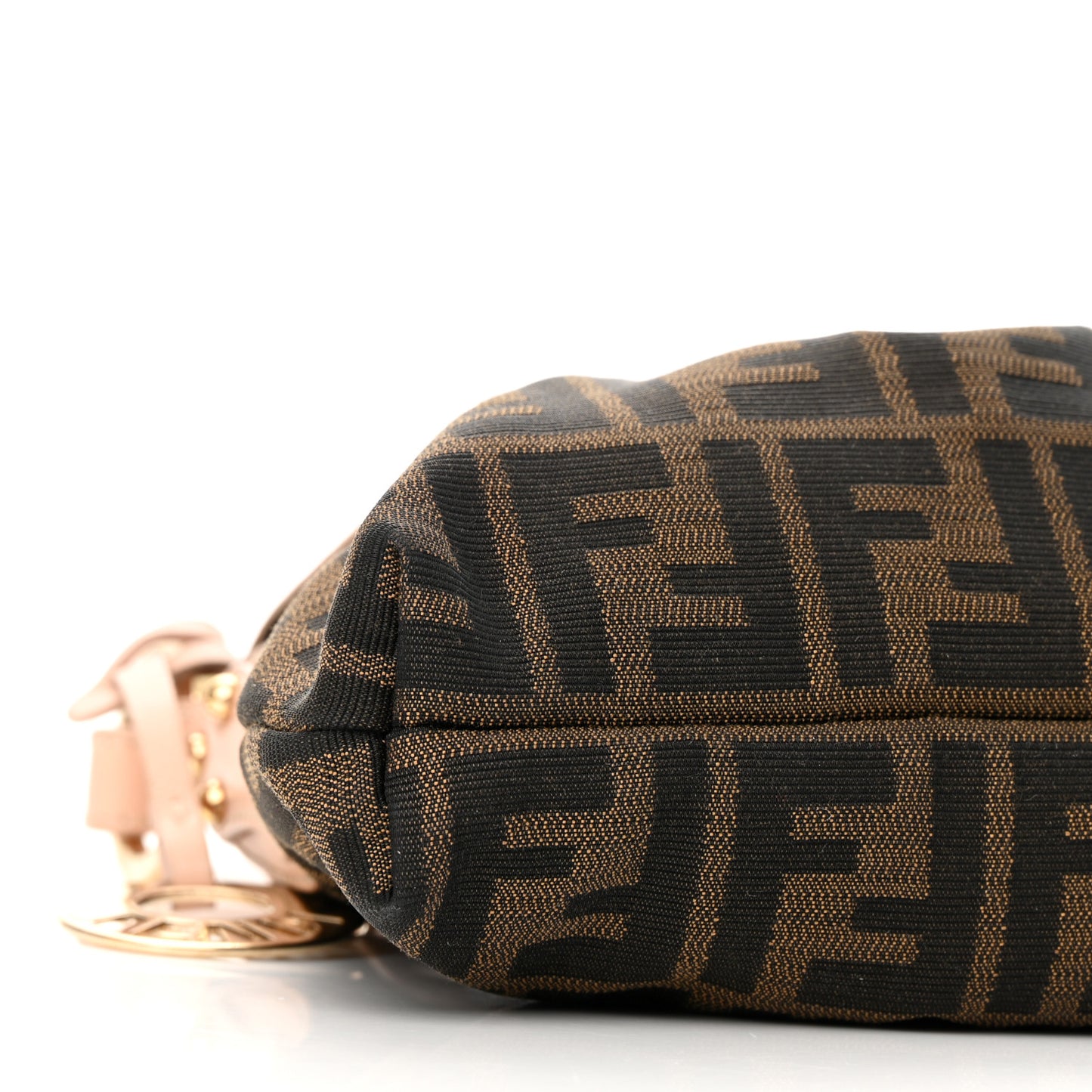 Zucca Cuoio Lucido Small Chef Shoulder Bag Tobacco Bois de Rose