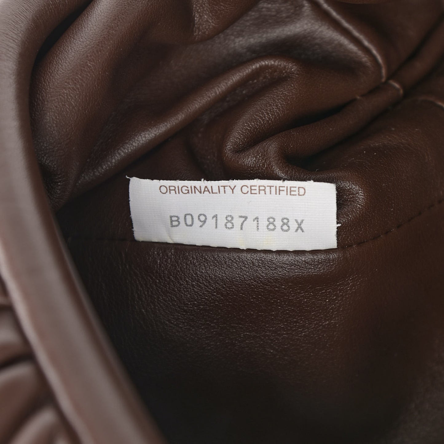 Butter Calfskin The Mini Pouch Espresso