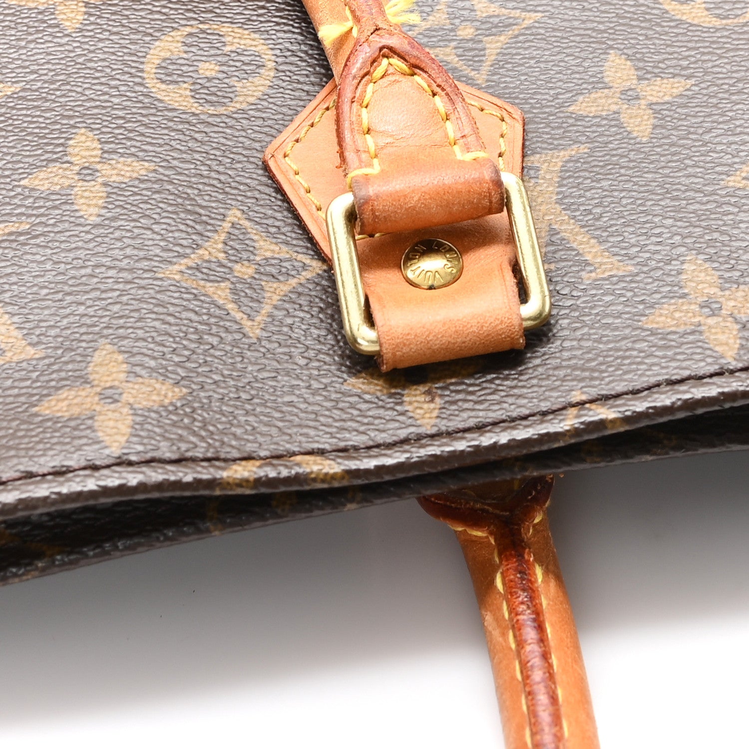 Louis Vuitton Monogram Sac Plat 10 of 11