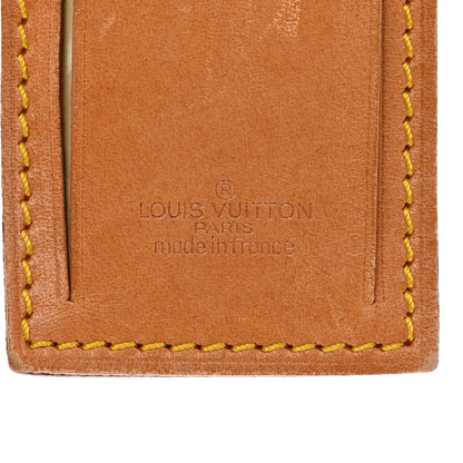 Louis Vuitton Vachetta Luggage Tag 4 of 5