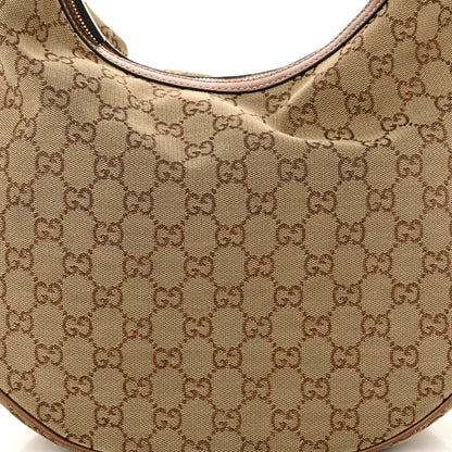 Gucci Monogram Medium GG Twins Hobo Bronze 8 of 10