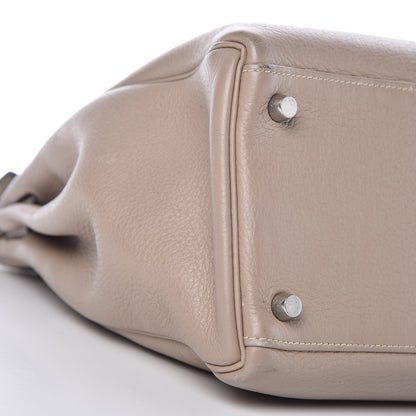 Hermes Taurillon Clemence Kelly Retourne 35 Gris Tourterelle 69 of 80