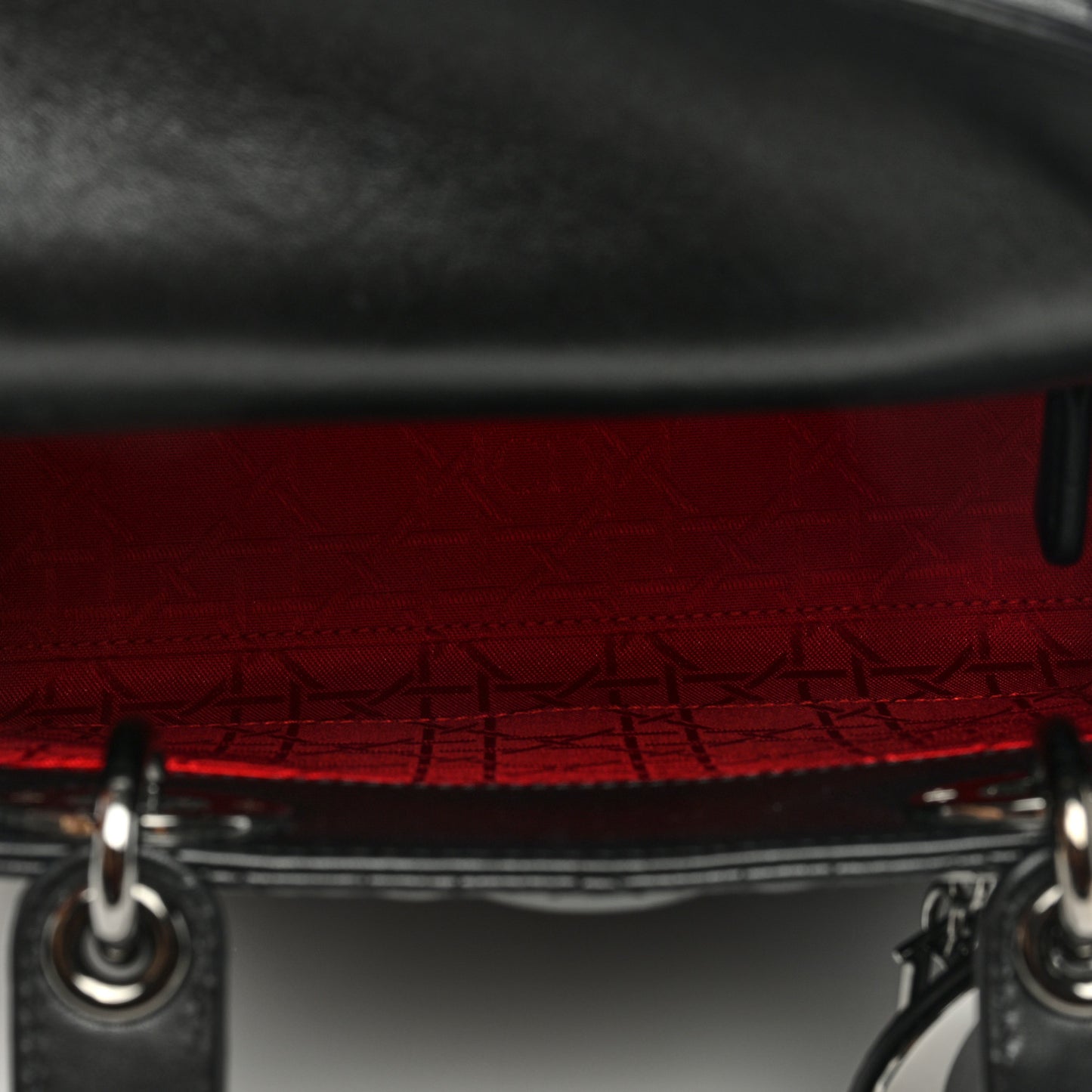 Lambskin Cannage Small My ABCDior Lady Dior Black