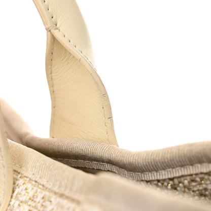 Chanel Lurex Boucle Medium Deauville Tote White 15 of 16