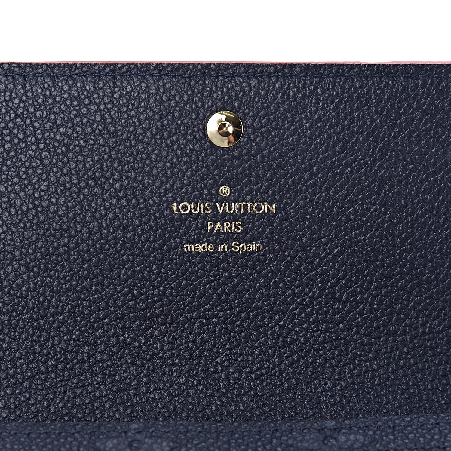 Louis Vuitton Empreinte Pont-Neuf Wallet Marine Rouge 6 of 8
