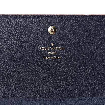 Louis Vuitton Empreinte Pont-Neuf Wallet Marine Rouge 6 of 8