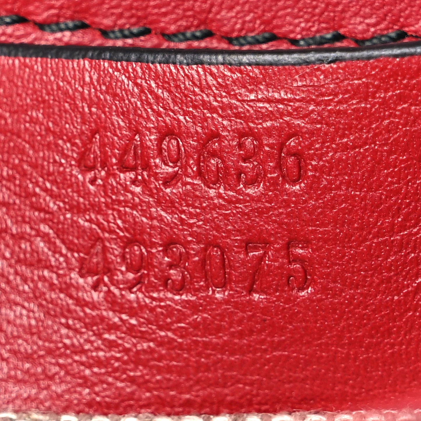 Soft Microguccissima Mini Emily Chain Shoulder Bag Rosso