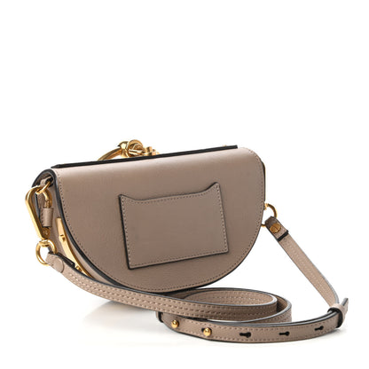 Chloe Calfskin Small Nile Bracelet Minaudiere Bag Motty Grey 3 of 10