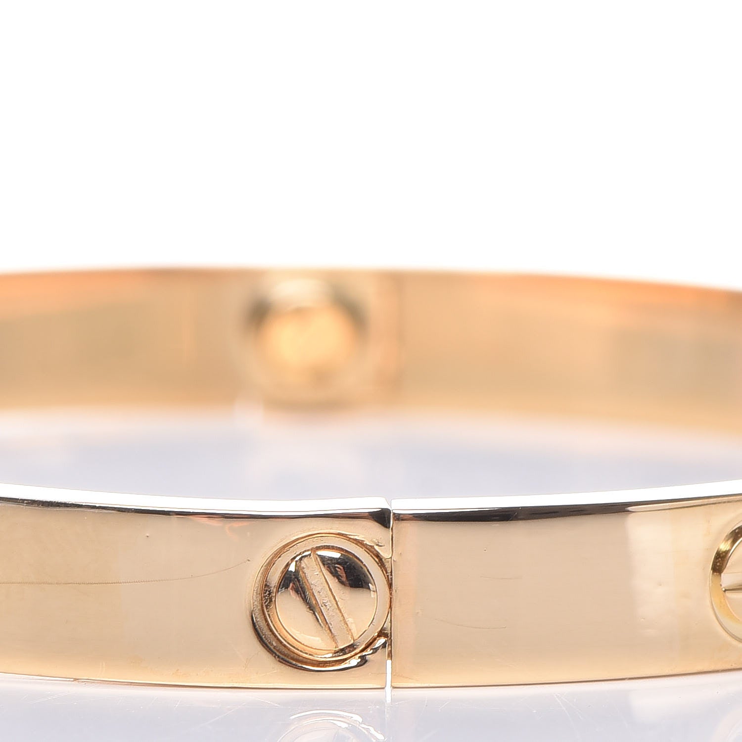 Cartier 18K Yellow Gold LOVE Bracelet 18 4 of 9