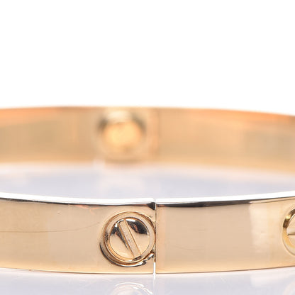 Cartier 18K Yellow Gold LOVE Bracelet 18 4 of 9