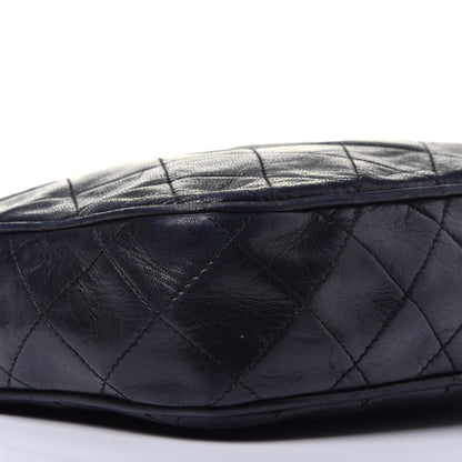 Chanel Lambskin Quilted CC Tassel Camera Case Navy 7 of 8