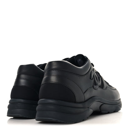 Chanel Calfskin Lambskin CC Uniform Sneakers Black 41 Black 5 of 10
