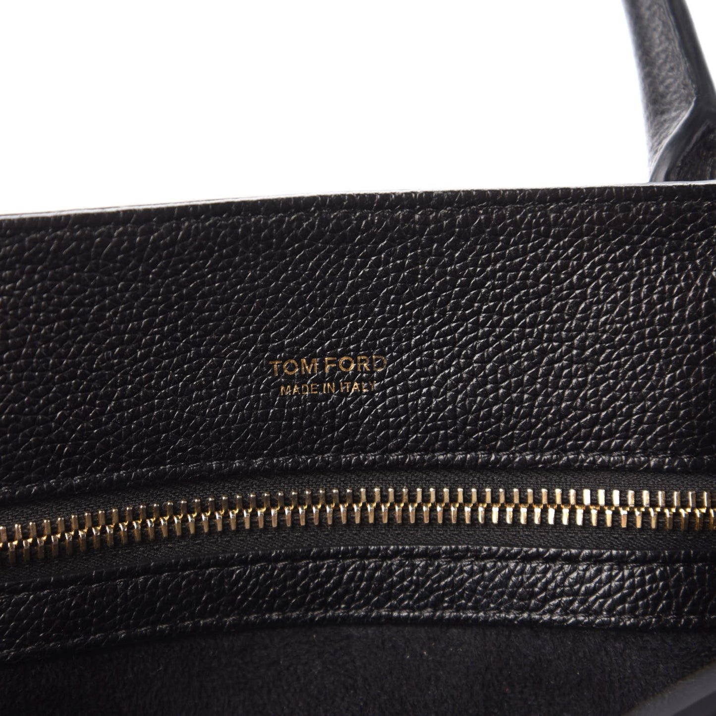 Pebbled Calfskin Medium Jennifer Zip Tote Black