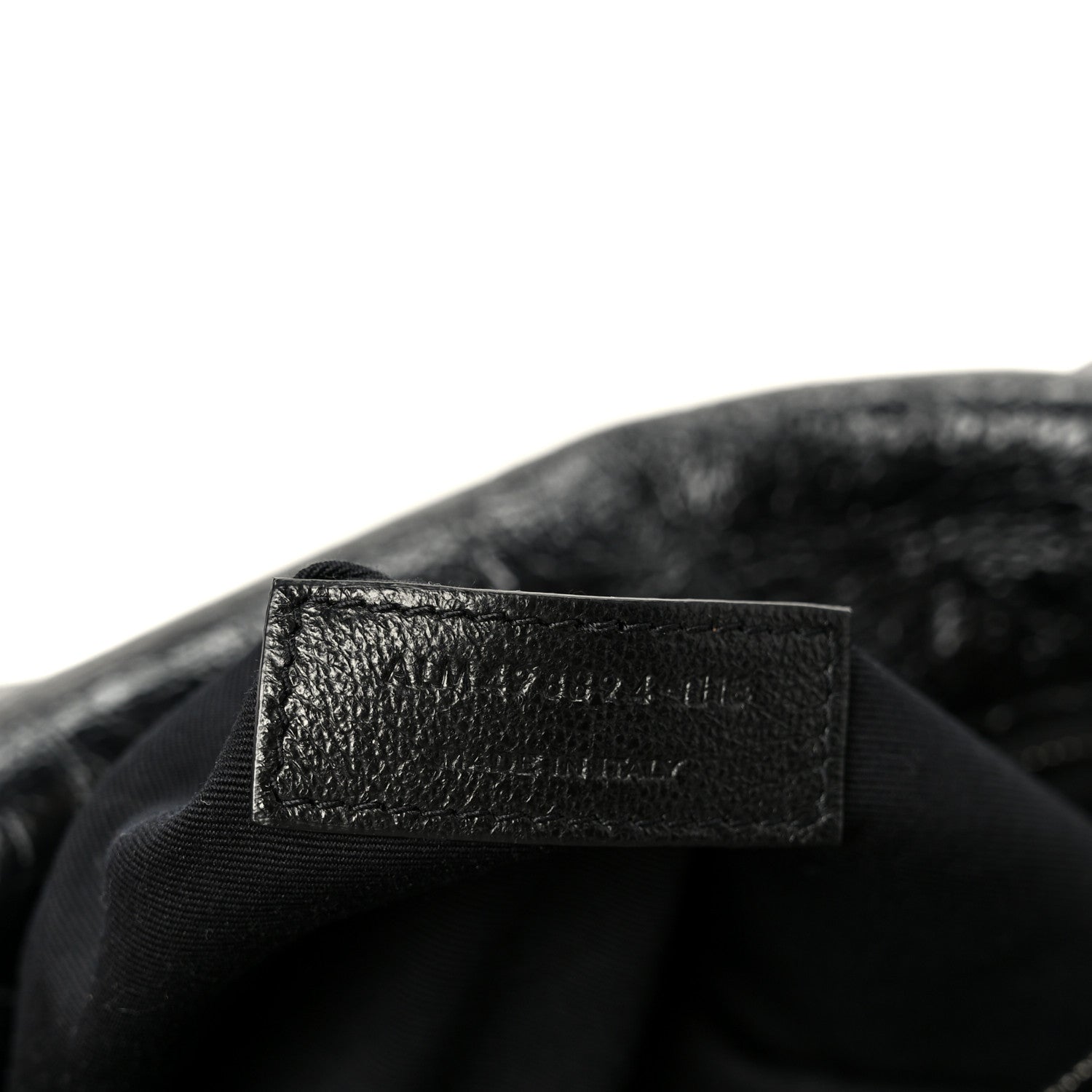 Saint Laurent Crinkled Calfskin Matelasse Monogram Medium Niki Chain Satchel Black 7 of 10