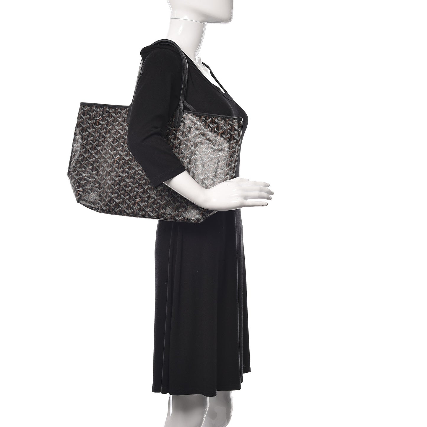 Goyardine Saint Louis PM Black