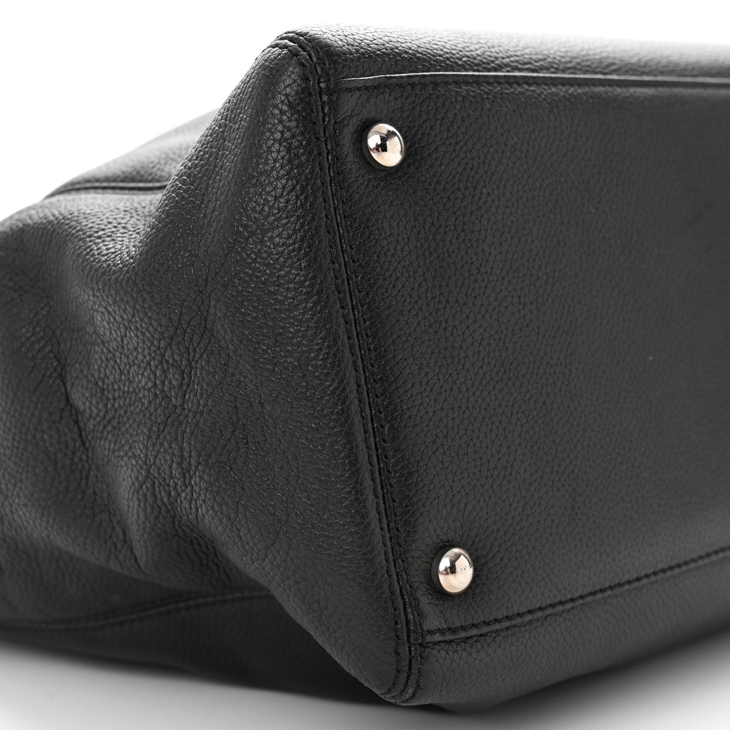 Chanel Calfskin Cerf Executive Shopper Tote Black 9 of 11