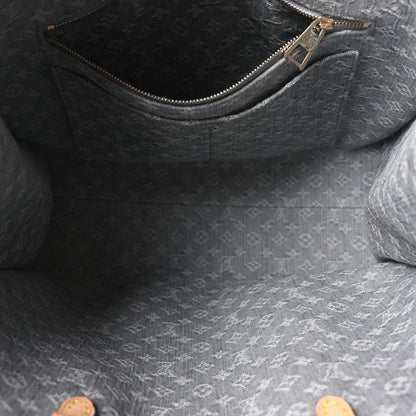 Louis Vuitton Monogram Denim Onthego MM Washed Gray 5 of 9