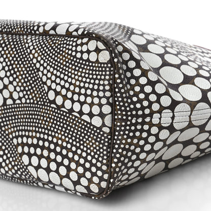 Louis Vuitton Monogram Kusama Waves Neverfull MM White 9 of 9
