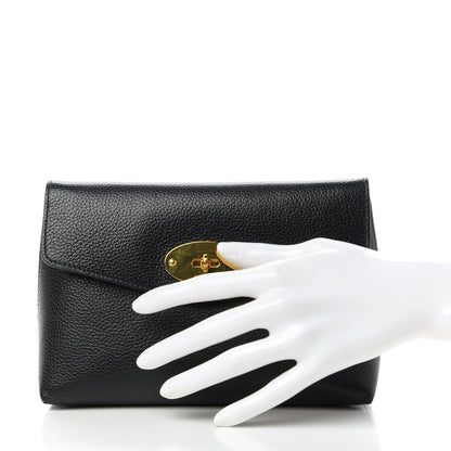 Mulberry Small Classic Grain Darley Cosmetic Pouch Black 2 of 9
