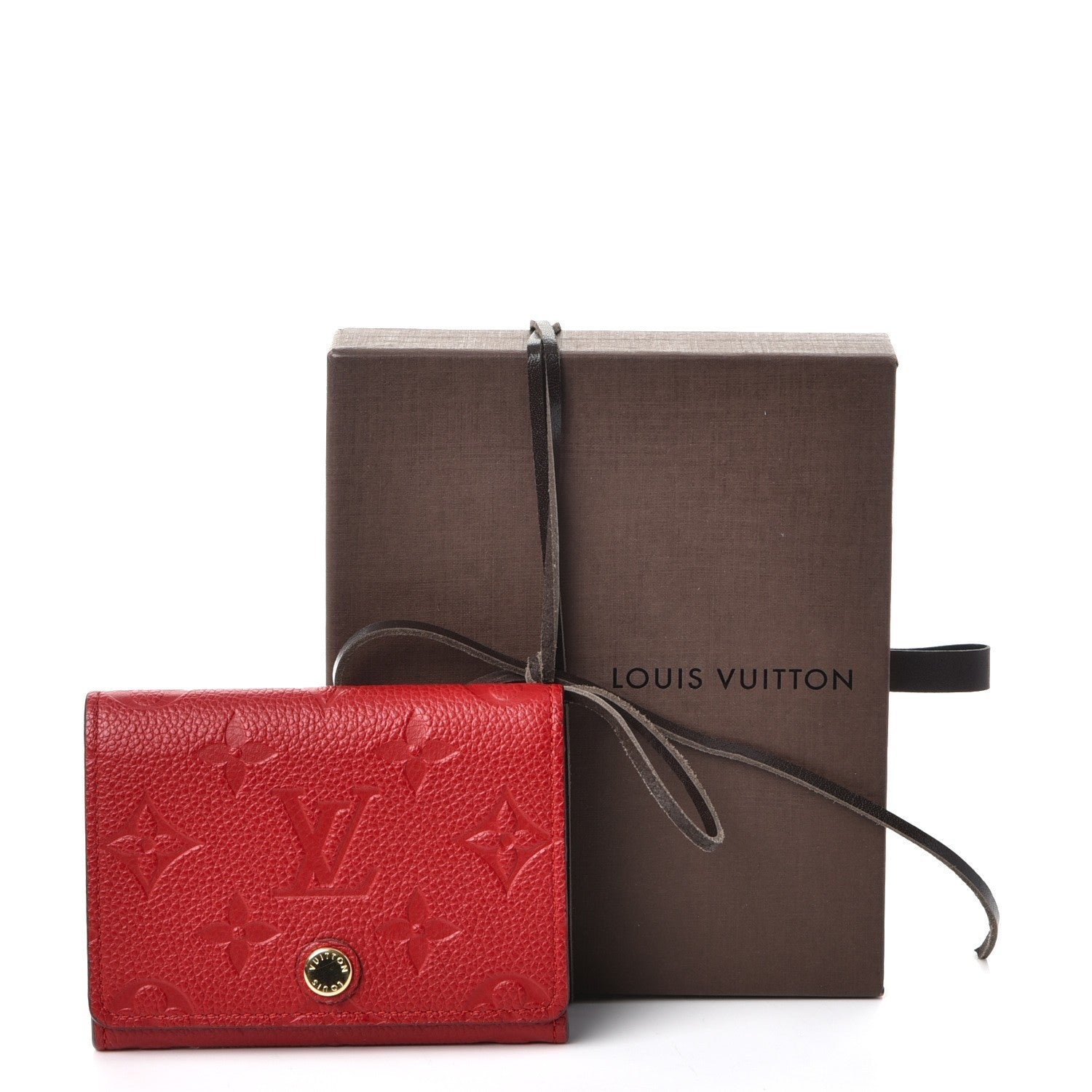 Louis Vuitton Empreinte Business Card Holder Cherry 8 of 8