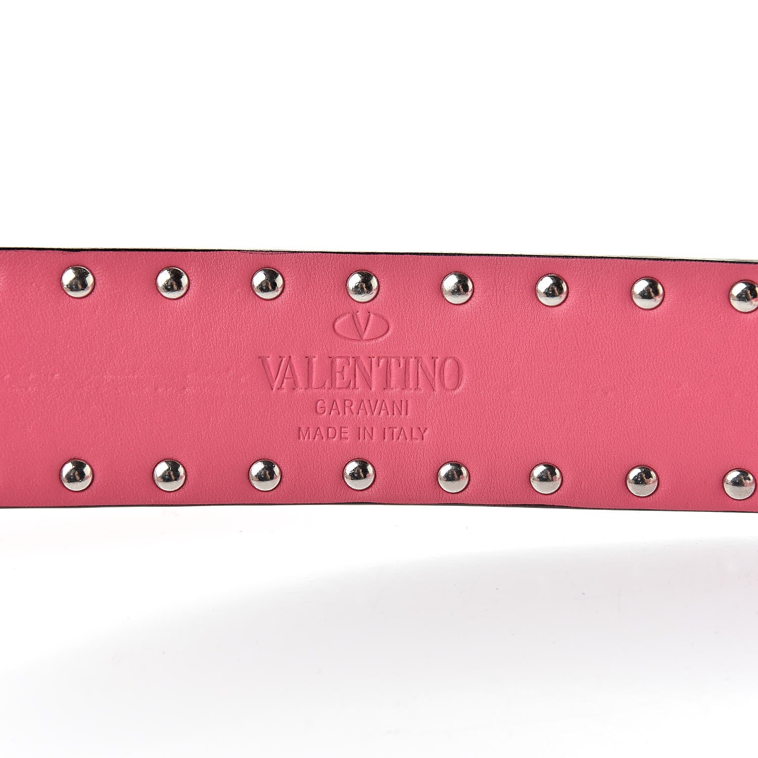 Valentino Garavani Lambskin Free Rockstud Spike Shoulder Strap Shadow Pink 3 of 7