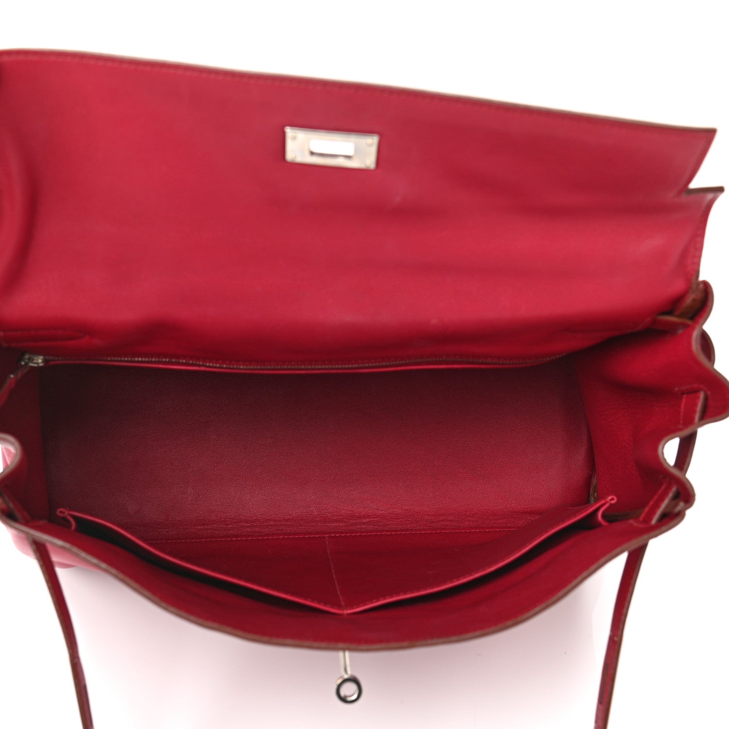 Hermes Swift Kelly Retourne 35 Rubis 5 of 20