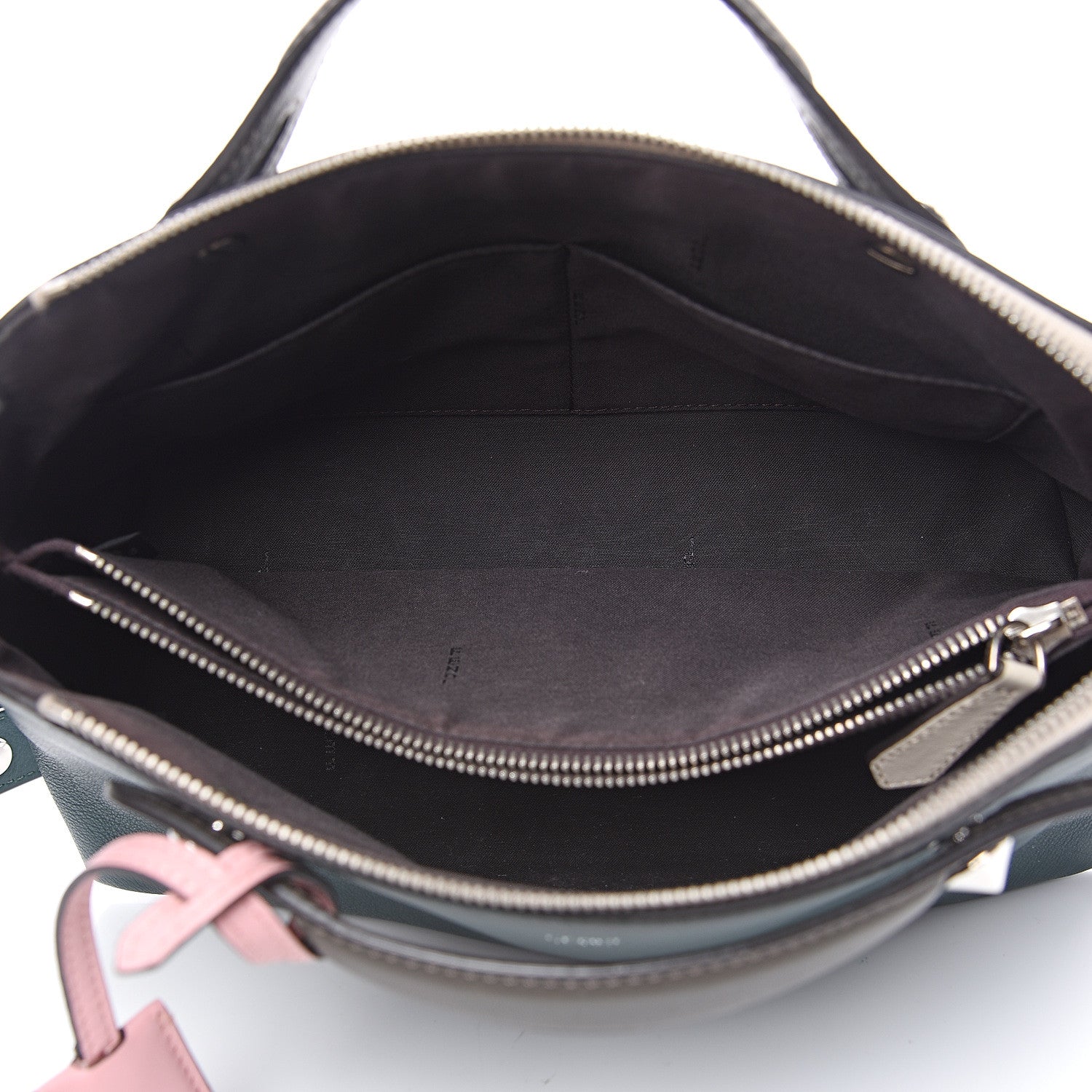 Fendi Vitello Dolce 4 Color Medium By The Way Boston Bag Verde Inglese Multicolor 4 of 11