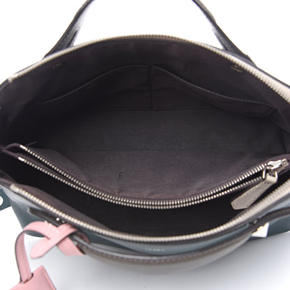 Fendi Vitello Dolce 4 Color Medium By The Way Boston Bag Verde Inglese Multicolor 4 of 11