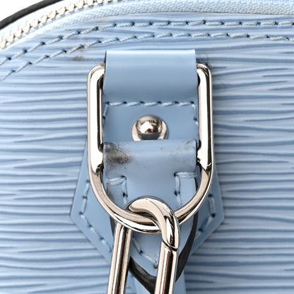 Louis Vuitton Epi Jacquard Alma BB Bleu Nuage 11 of 12