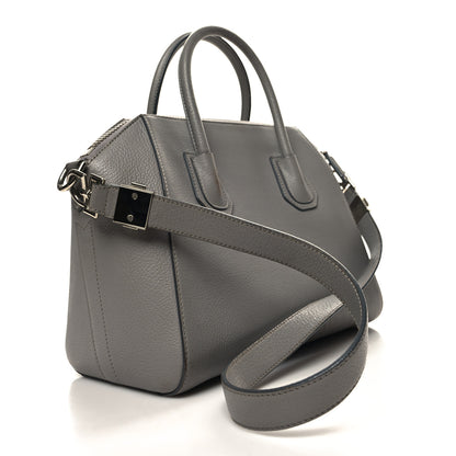 Givenchy Sugar Goatskin Small Antigona Pearl Grey 3 of 17