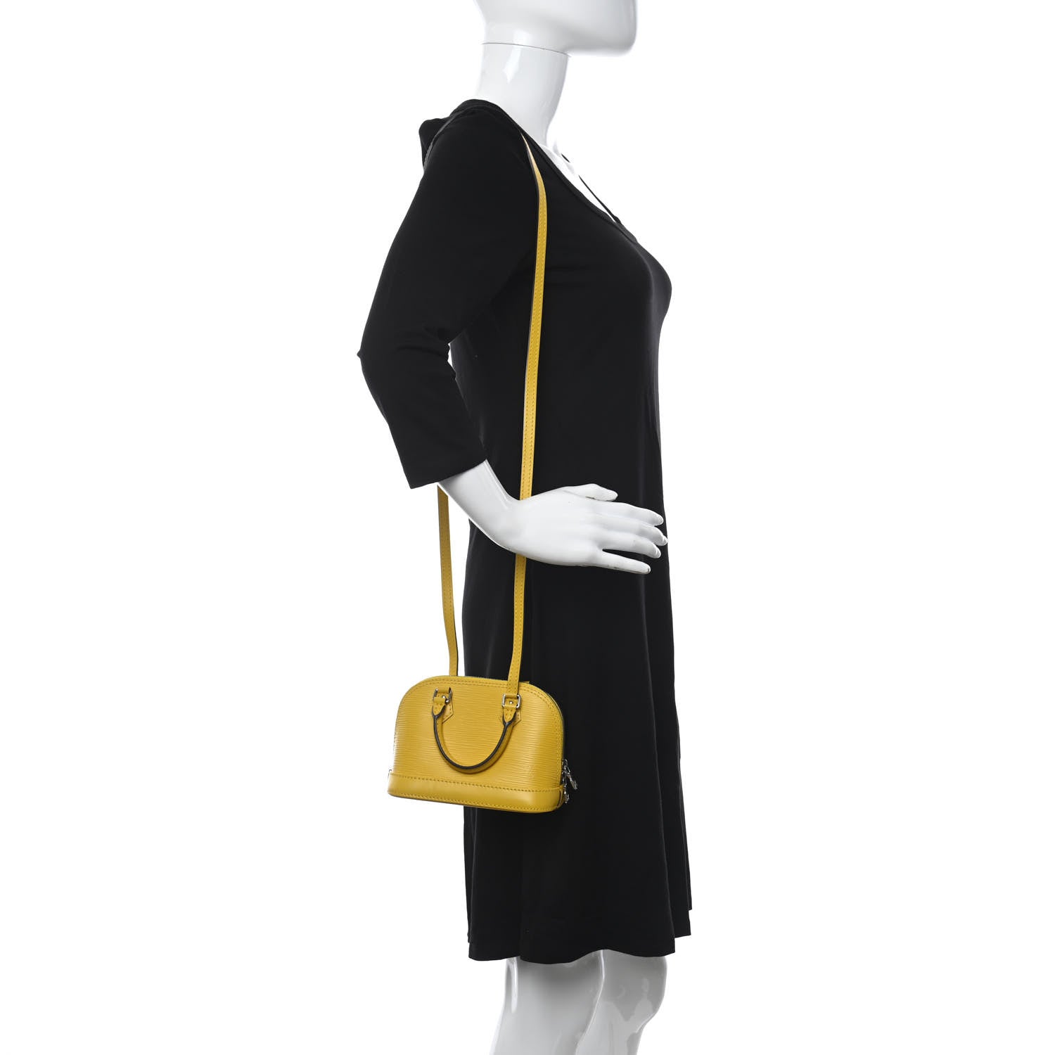 Louis Vuitton Epi Nano Alma Jonquille 2 of 10
