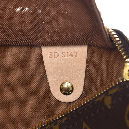 Louis Vuitton Monogram Speedy Bandouliere 25 7 of 10