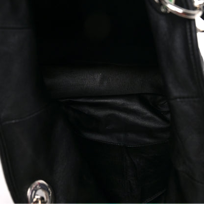 Christian Dior Lambskin Cannage Large Dior Soft Shopping Tote Black 5 of 7